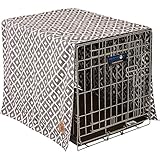 Precision Pet SnooZZy IKAT Crate Cover  Gray