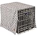 Precision Pet SNZ Ikat Crate Cover, Gray, 24 by 19 by 18