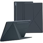 Magnetic Case for Samsung Galaxy Tab S10 FE Plus /S10 FE+ 13.1 Inch (2025) - Model SM-X626/SM-X620 Tablet with S-Pen Holder, Auto Wake/Sleep Smart Tablet Cover, Grey