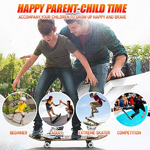 TANJILI Complete Skateboard,31\