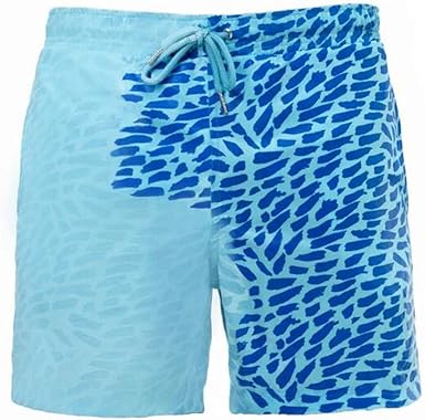 Mens color changing swim trunks Clearance