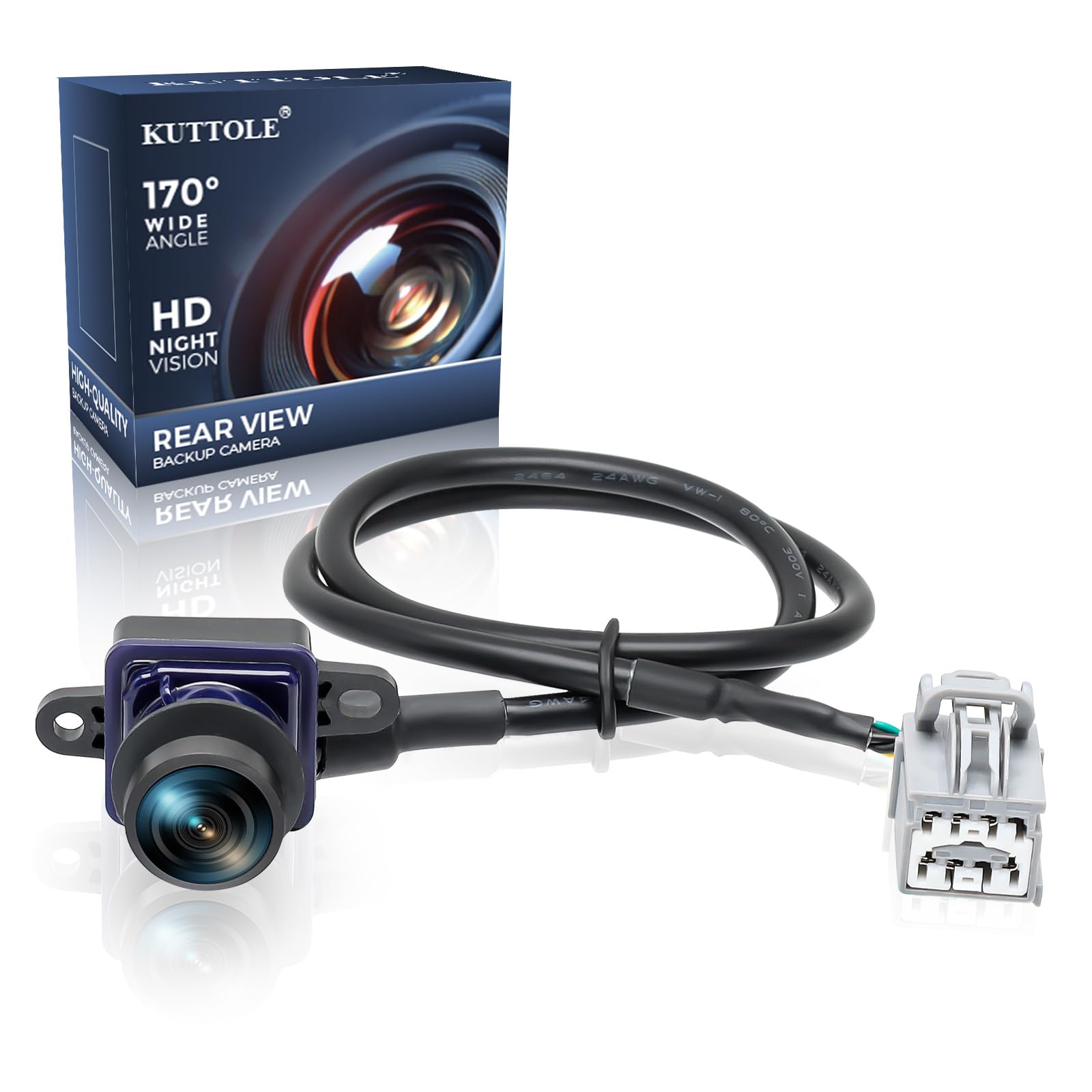 KUTTOLE Rear View Backup Camera Parking Assist Camera
