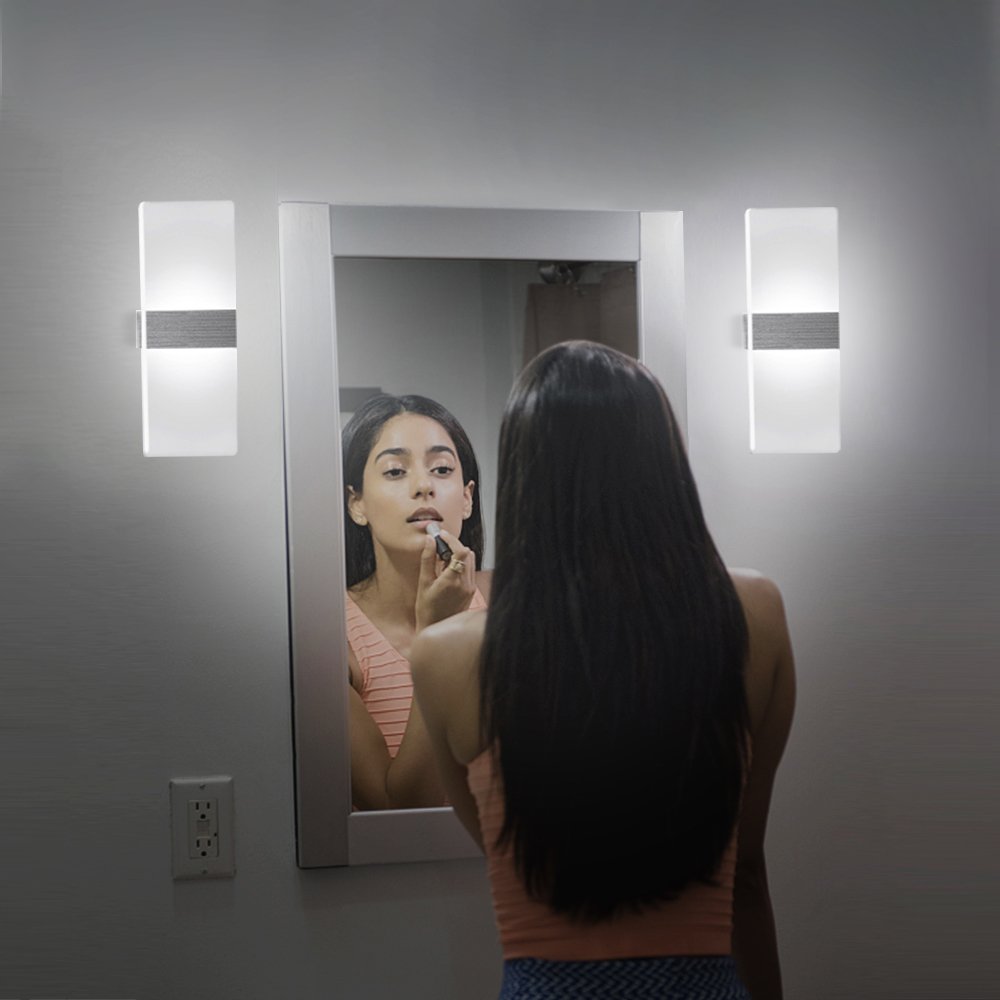 NetBoat Led Wandleuchte 6W Moderne Wand Sconce UP Down Beleuchtung