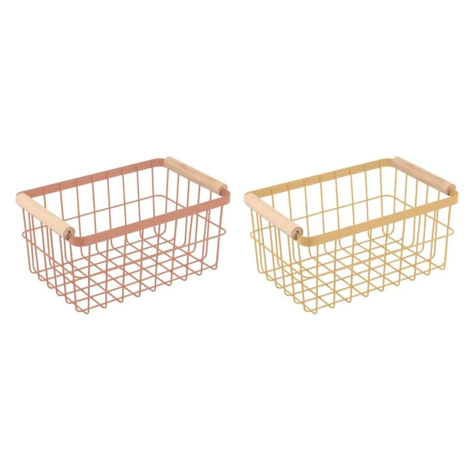 DKD Home Decor Multipurpose Basket, Standard