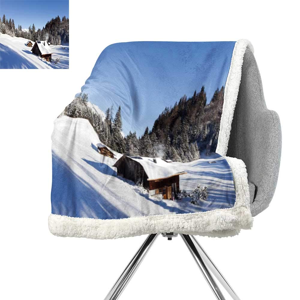 Amazon Com Scottdecor Winter Lightweight Fluffy Flannel And