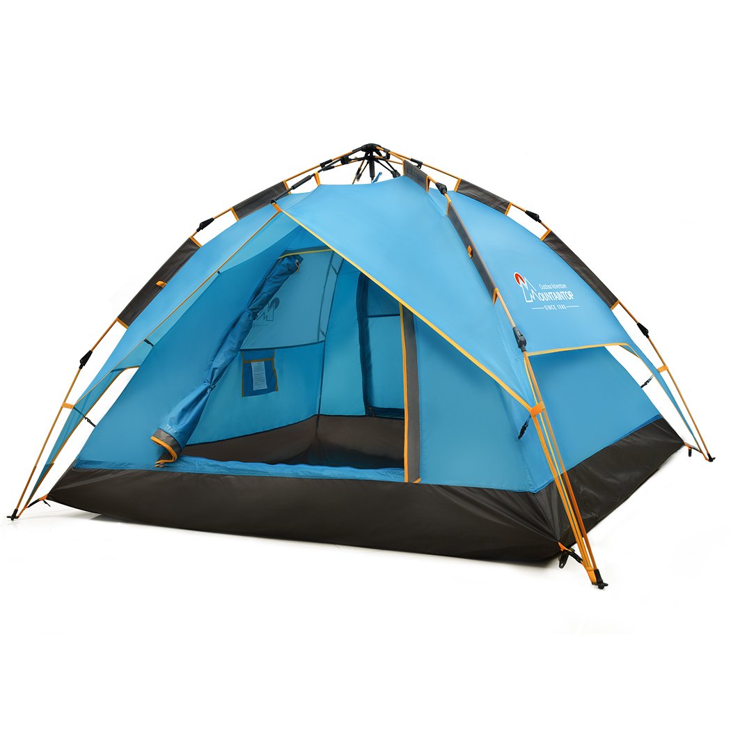 23 Person Automatic Tent Pop Up Tents Carrying Bag Fiberglass Frame