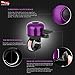 Arltb Mini Aluminum Bike Bell 20-22mm for Kids Durable Crisp Loud Anti Rust Fit Mini Bicycle Bells Handlebars Horn Accessories (5 Colors)