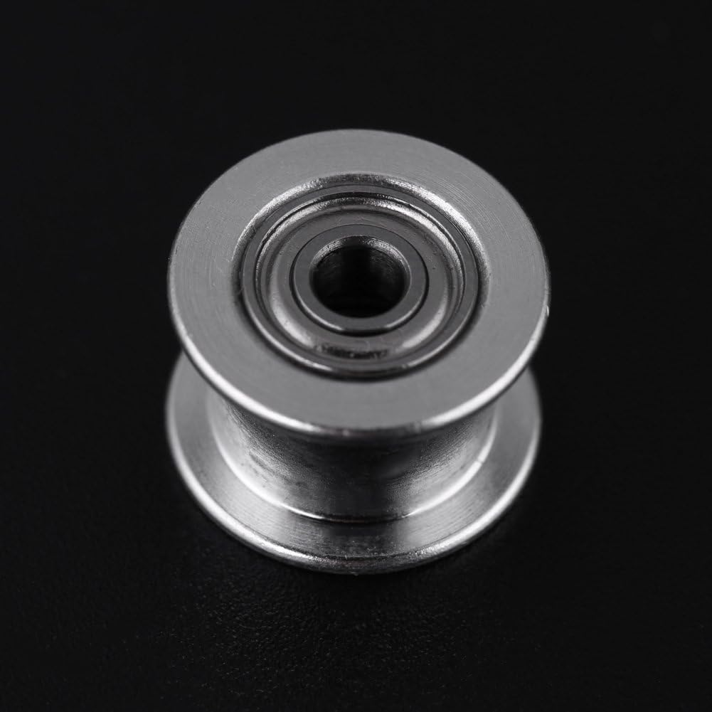 Aluminum Timing Pulley for 3D Printer, 5-Piece Set, 2GT, 3mm/5mm Bore, 16/20/Toothless Teeth - Image 5