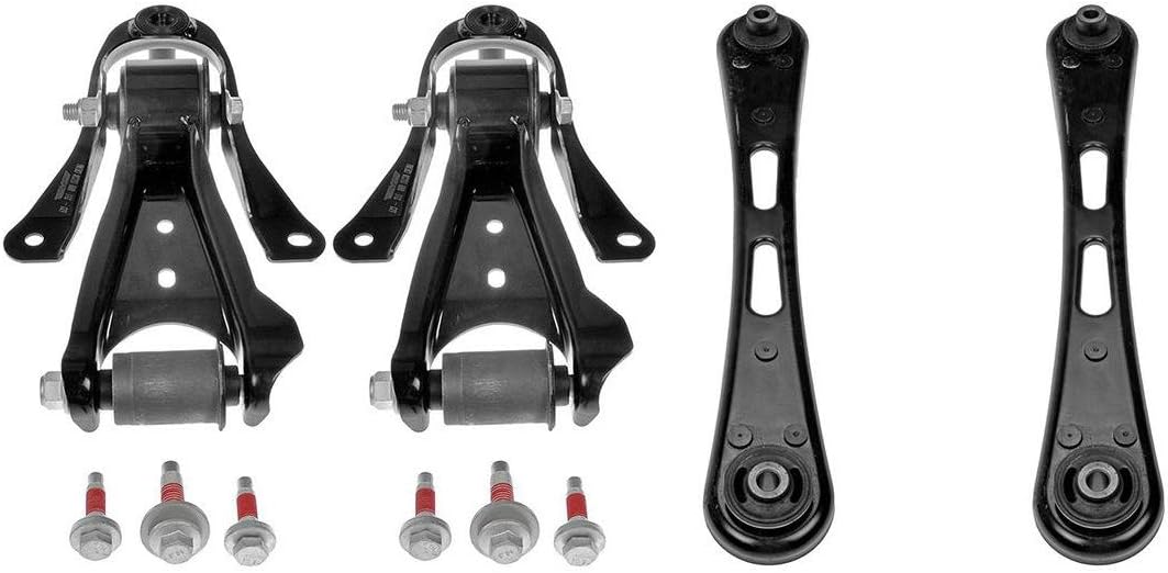 AutoDN 4 PCS Rear Upper and Lower LH RH Control Arm For 2005-2006 Ford Mustang