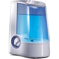 Vicks Warm Mist Humidifier - Air Humidifier for Bedroom, Home & Large Room, Baby, Kids and Adults Soothing Steam Vaporizer fo