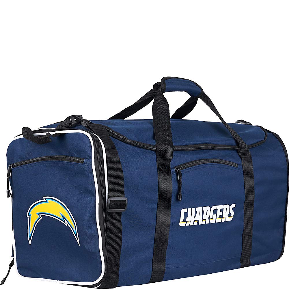 Northwest NFL San Diego Chargers NFL Steal Duffel, Navy, Measures 28" in Length, 11" in Width & 12" in Height