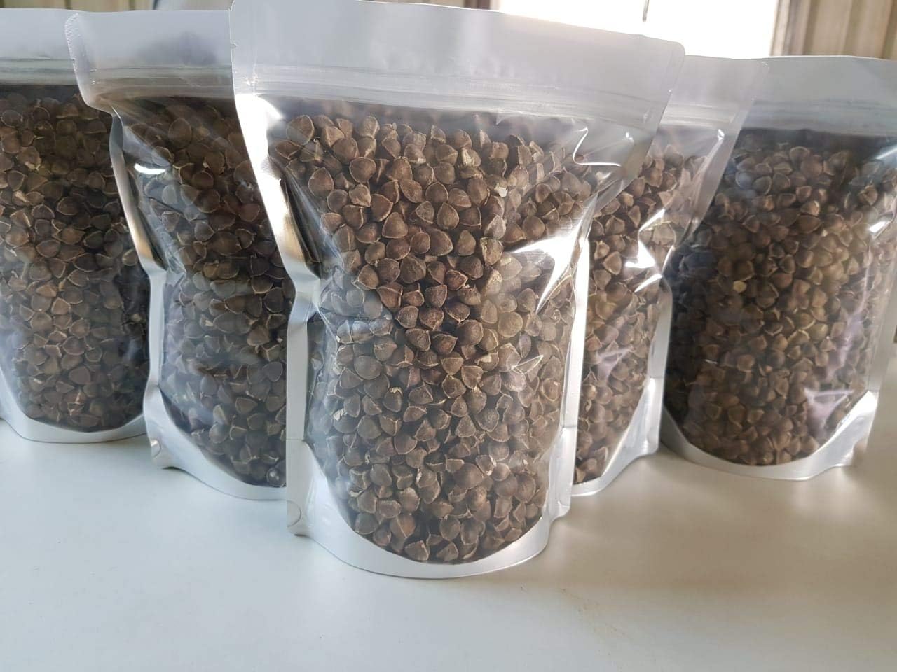 Yogis Gift Wingless Moringa Seeds, Resealable Stand Up Pouch, 1 Kg (3500 Seeds)