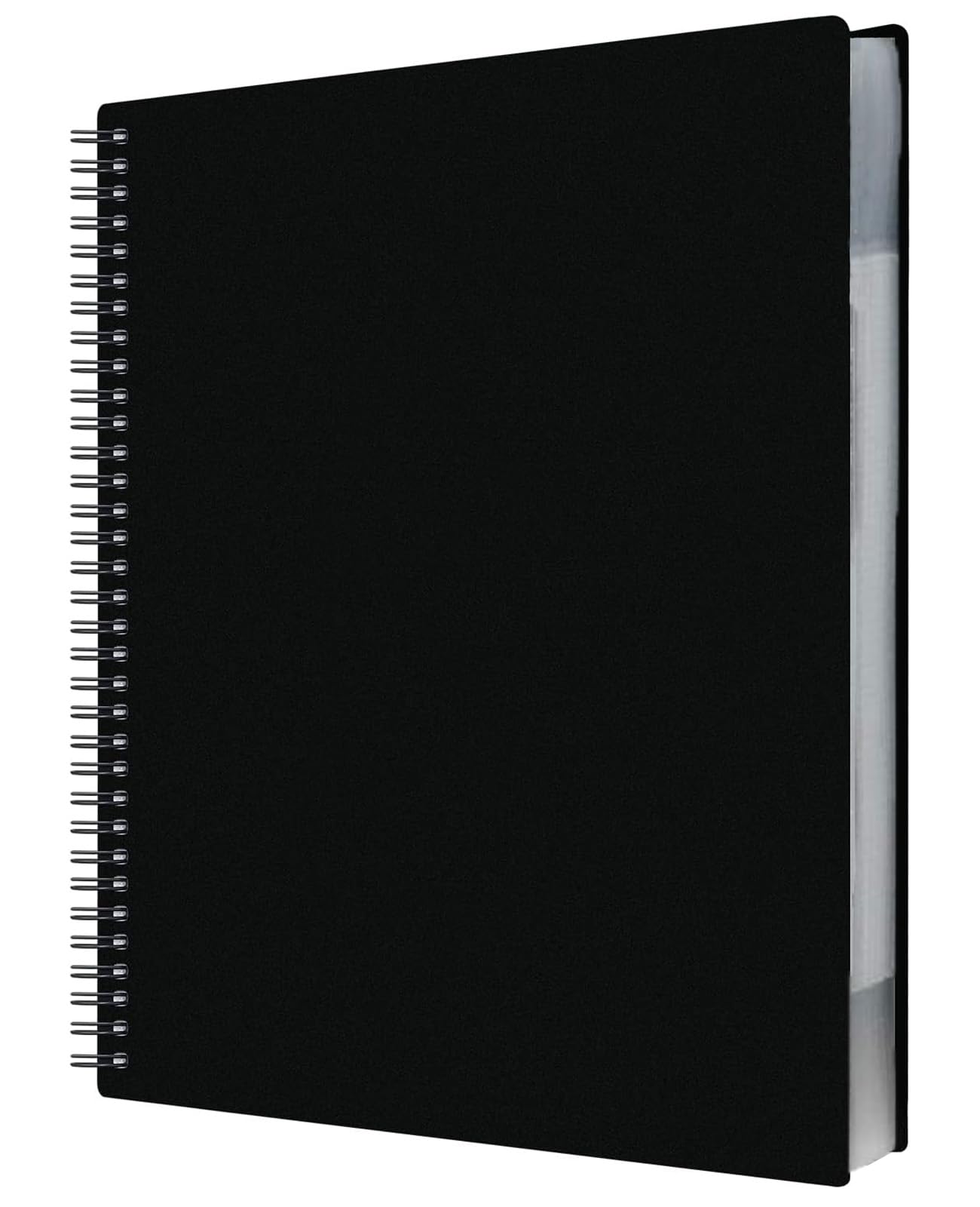 iGolife A4 Music Folder, 60-Sheet Waterproof Plastic Music Sheet Folder for Choir and Piano