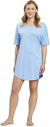 sky blue night dress