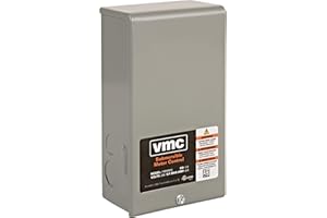 Red Lion RLCB10-230 1-HP 230-Volt VMC Control Box for Submersible Well Pump, Grey, 640191