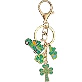 wavaiov Valentines Day Keychain Love Heart Gnome Charm Key Chain Accessories, Cute Keychain for Women Car Key Ring Bag Purse