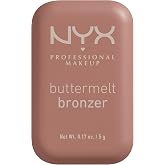 NYX PROFESSIONAL MAKEUP Matte Buttermelt Bronzer, Longwear Face Makeup with Up to 12 Hours of Wear, Vegan Formula - Deserve Butta (Light Medium Cool)