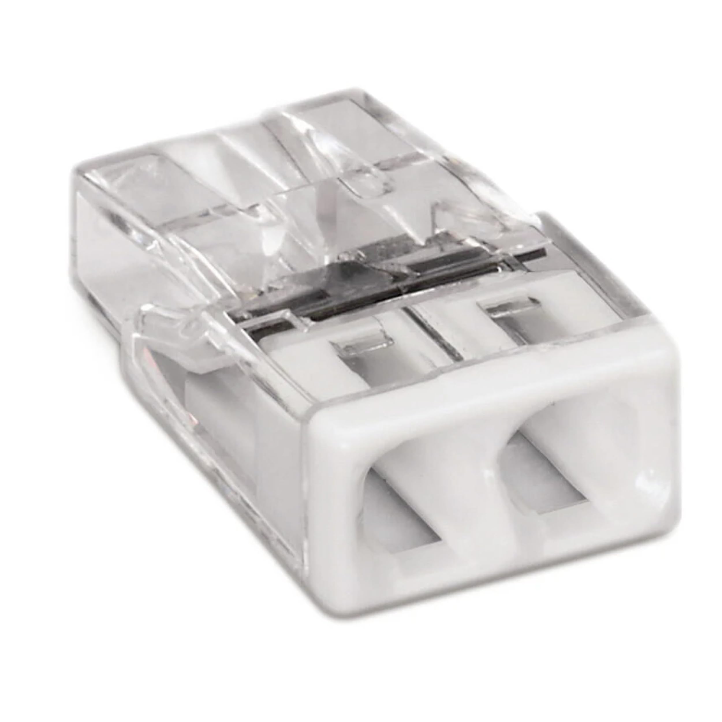WAGO connection terminals 2273-202 | 2 wires, up to 2.5 mm², 100 pieces, COMPACT connection terminal for solid conductors, confirmed application safety, smallest possible design