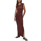 Michael Stars Womens Calliope Extended Sleeve Maxi Dress