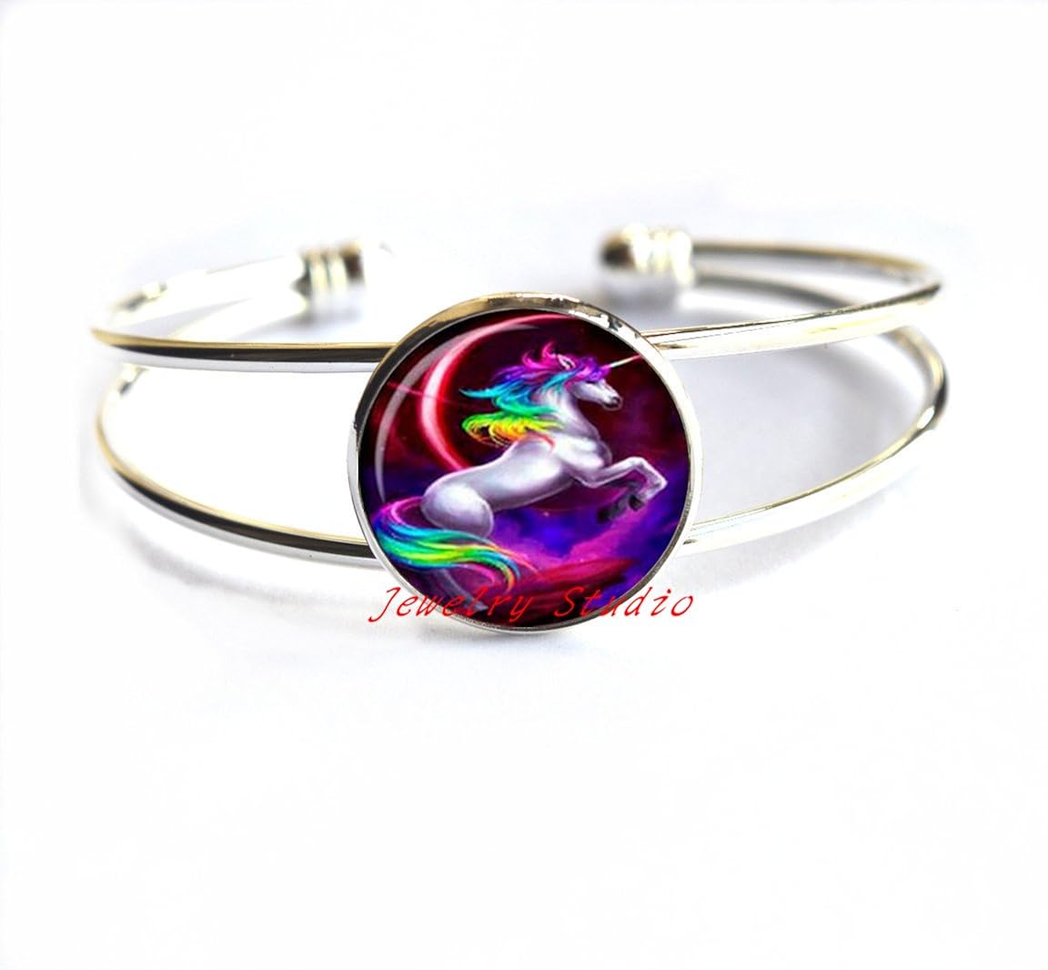 Fashion Round Unicorn Bracelets Unicorn Bracelet Unicorn