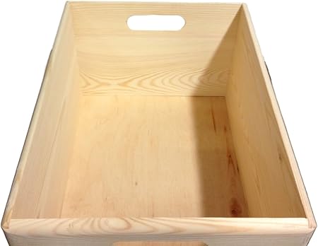 wooden crate toy storage