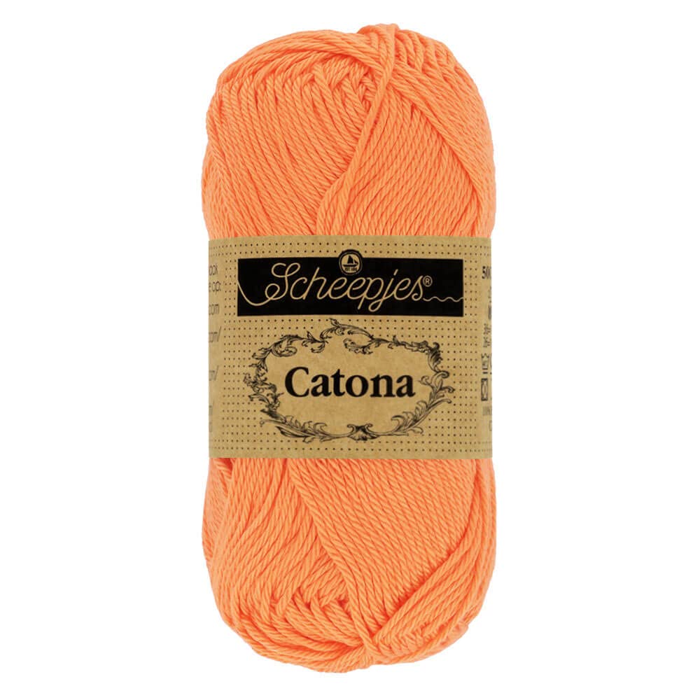 Scheepjes - Scheepjes Catona 386 Peach Yarn - 10x50g
