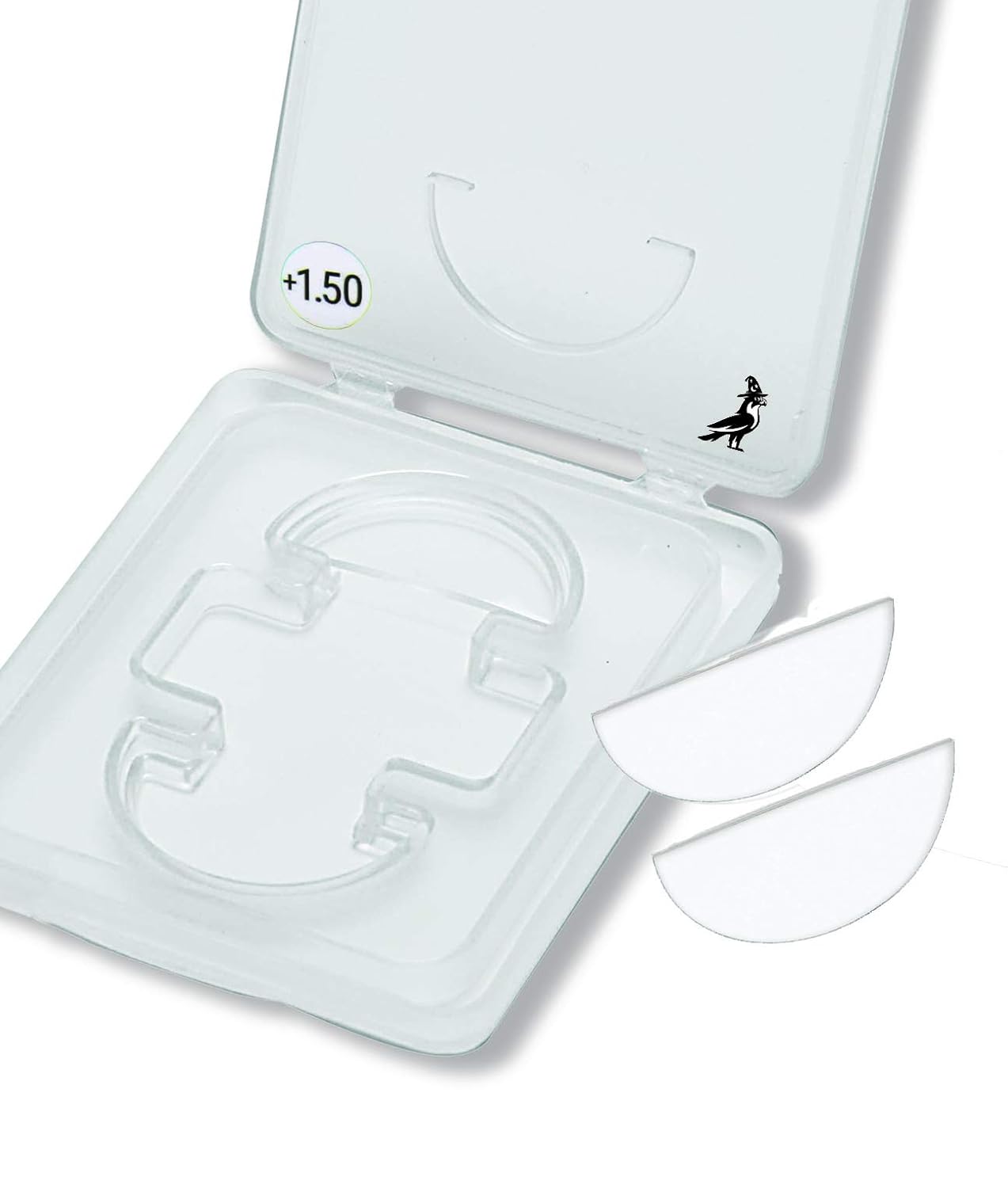 Blue Merlin StickOn Readers Bifocal Lenses Magnifying Adhesive