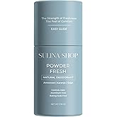 Powder Fresh - All Natural Deodorant for Woman, Aluminum-Free, Baking Soda-Free, Up to 12-Hour Odor Protection – Classic Baby Powder-Inspired Scent – For Women & Men, Gentle on Sensitive Skin