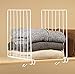 Miles Kimball White Wire Closet Shelf Dividers - Set Of 4