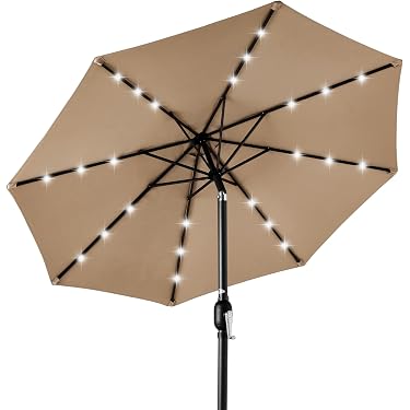 best 3 tier patio umbrella Best Choice Products 10ft 3-Tier Patio Umbrella, Market Sun Shade w/ Tilt Adjustment, Easy Crank