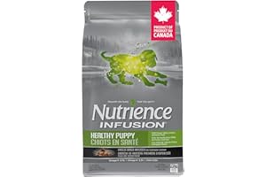 Nutrience Infusion Healthy Puppy Dog Food, 10 kg (22 lb), Freeze-Dried Canadian Chicken Liver, Dry Dog Food, Nourriture Pour 