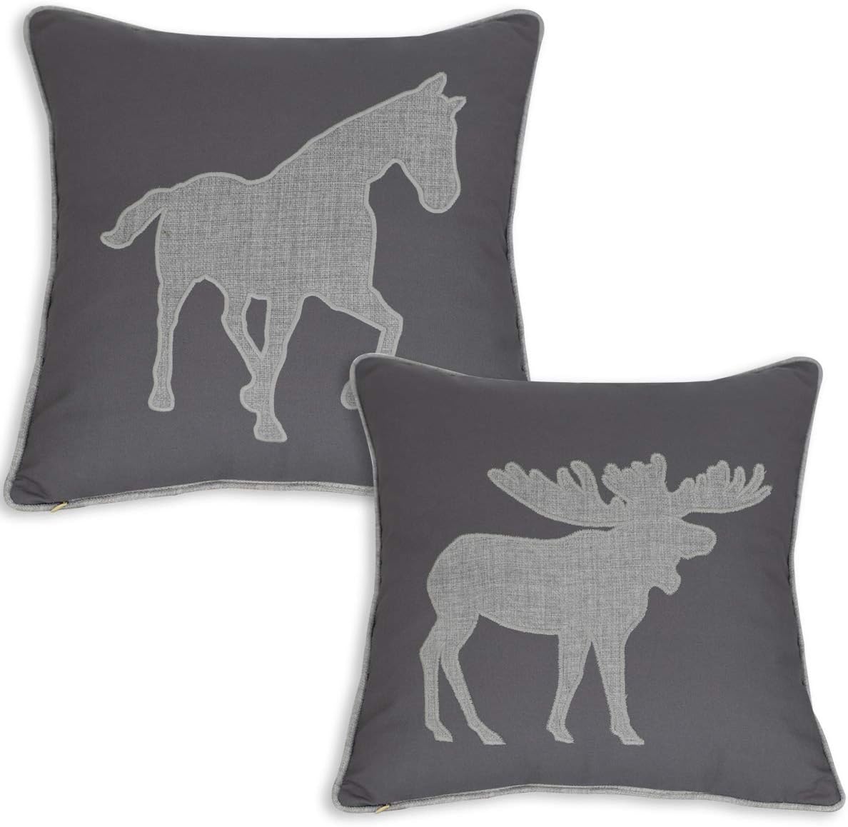 Pillow Case 18x18 Inches (Grey)