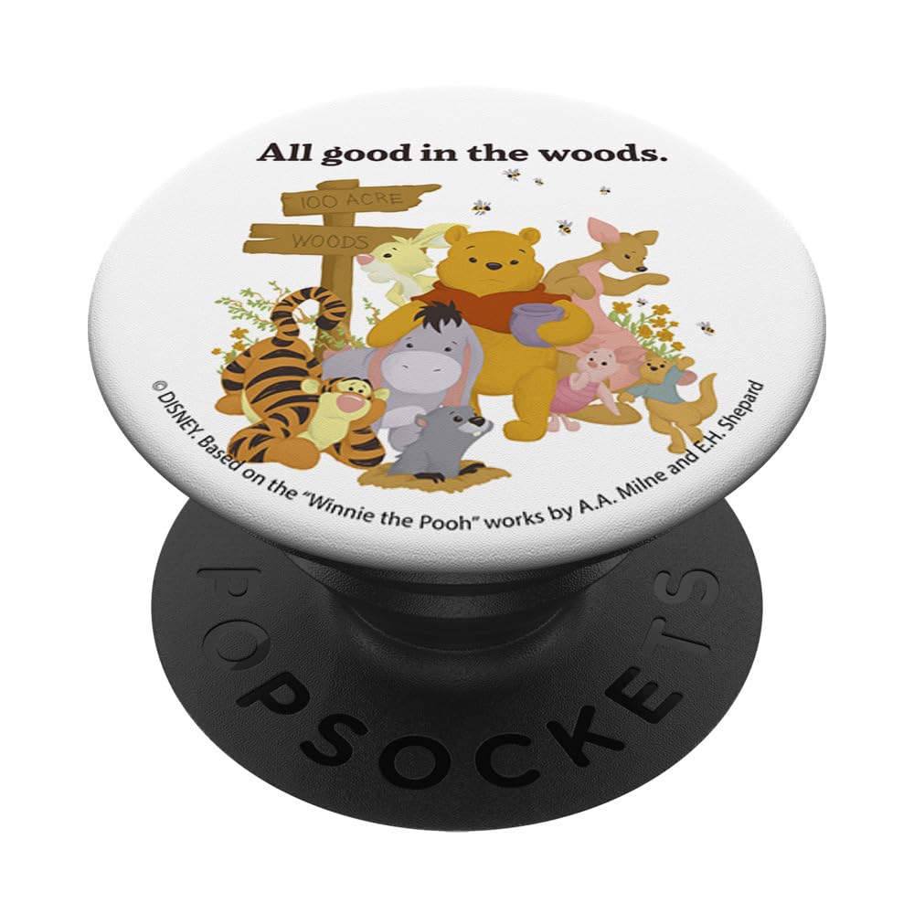 Disney Winnie The Pooh All Good In The Woods PopSockets Swappable PopGrip