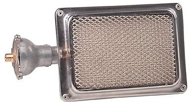 Keramikbrenner Breite 143mm Länge 203mm 160x109mm Brennbereich 160x109mm