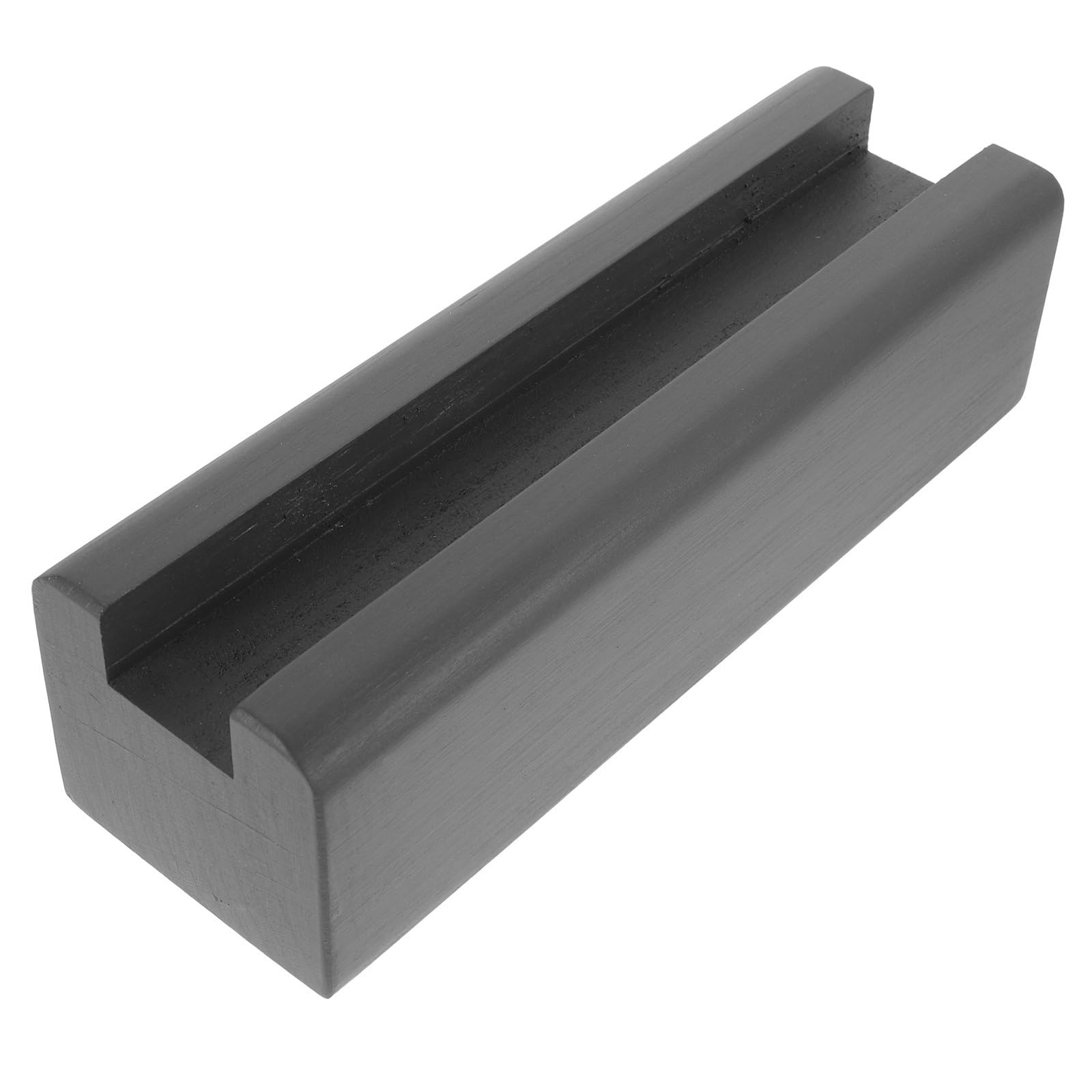 Cabilock Wooden Floor Mirror Base, Full Length Body Mirror Holder Stand, Fixed Support Standing, Non-Skid Artwork Easel Frames Display Rack, Black