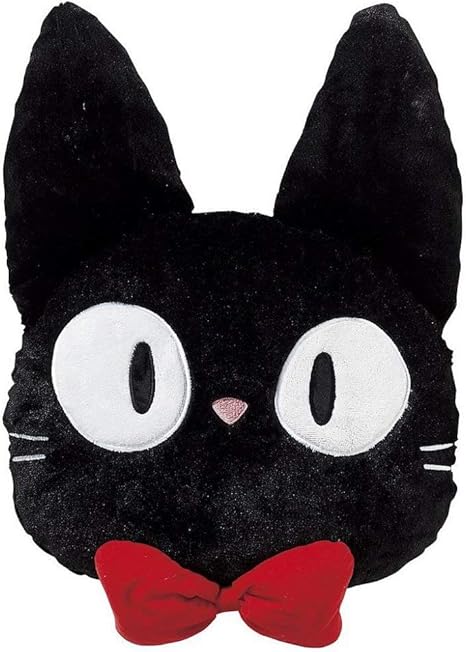 Amazon Co Jp 丸眞 クッション ジブリ 魔女の宅急便 ジジ 約24 33cm 低反発クッション ホーム キッチン