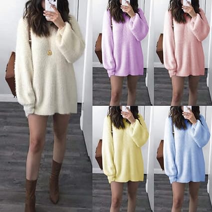 sweater dress plus size amazon