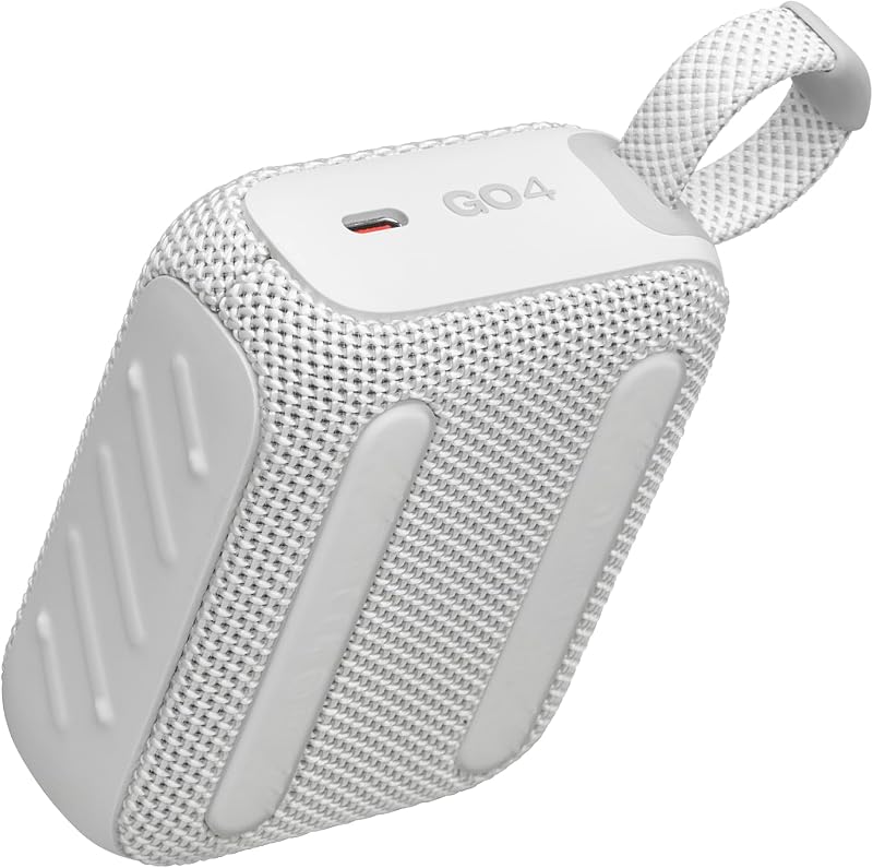 GO 4, Altavoz inalámbrico portátil con Bluetooth, resistente al agua y al polvo IP67, hasta 7h de reproducción más 2h extra con Playtime Boost, gris