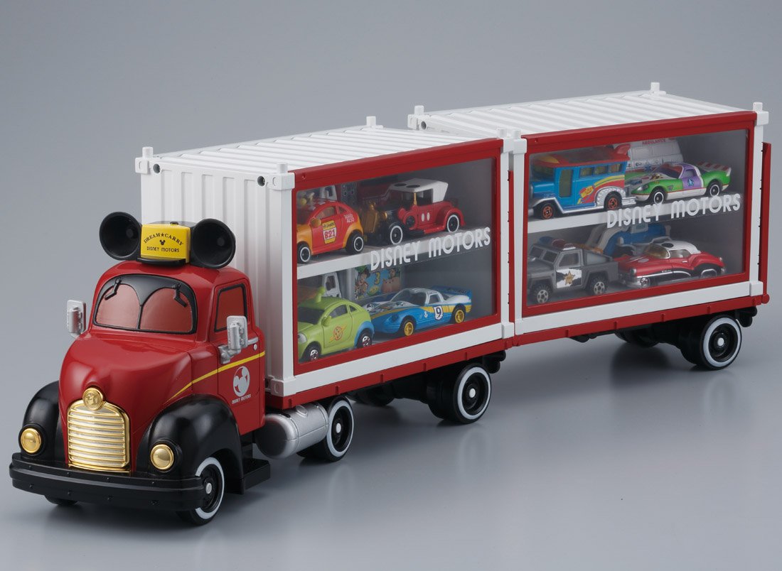 d*7様 トミカ Disney Motors Dream Carry セット Tomica Disney Motors Grand Dream Carry & Collot Winnie the