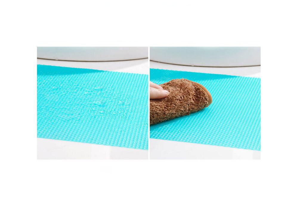 Zinnor 4 Pcs Refrigerator Pads,Refrigerator Mats,EVA Refrigerator Liners Washable Can Be Cut Refrigerator Pads Antibacterial Mats Antifouling Drawer Table Placemats【LW=17.69\
