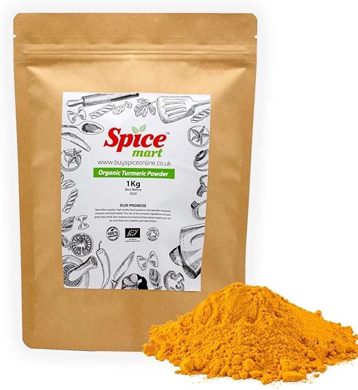 100g Organic Turmeric Tumeric Powder Free P&P Soil Asso Certified