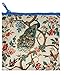 LOQI Museum Wall Hanging with Peacocks and Peonies Reusable Shopping Bag, Multicolored