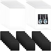 Eersida 200 Pcs Anti Tarnish Strips with Clear Plastic Jewelry Bags, 100 Pcs Transparent Storage Bags 3.5 x 5 Inch and 100 Pieces Anti Tarnish Tabs Strips 1 Inch for Packaging Jewelry Rings Earrings