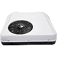 12/24V RV Rooftop Air Conditioner, Air Conditioner Universal Air Conditioners System with Remote Control Portable Mini Split AC Unit for Truck Semi Trucks RV Caravan (24V2600WNon-Ducted)