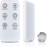 New Replacement Remote Control for Antarctic Star 43 inch Tower Fan 5314 | for 613464773580（with Battery）