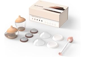 Emulait Baby Bottle Starter Kit Includes 2 Bottles 2 Nipples 2 Caps 2 Lids 3 Flow System Cleaning Brush