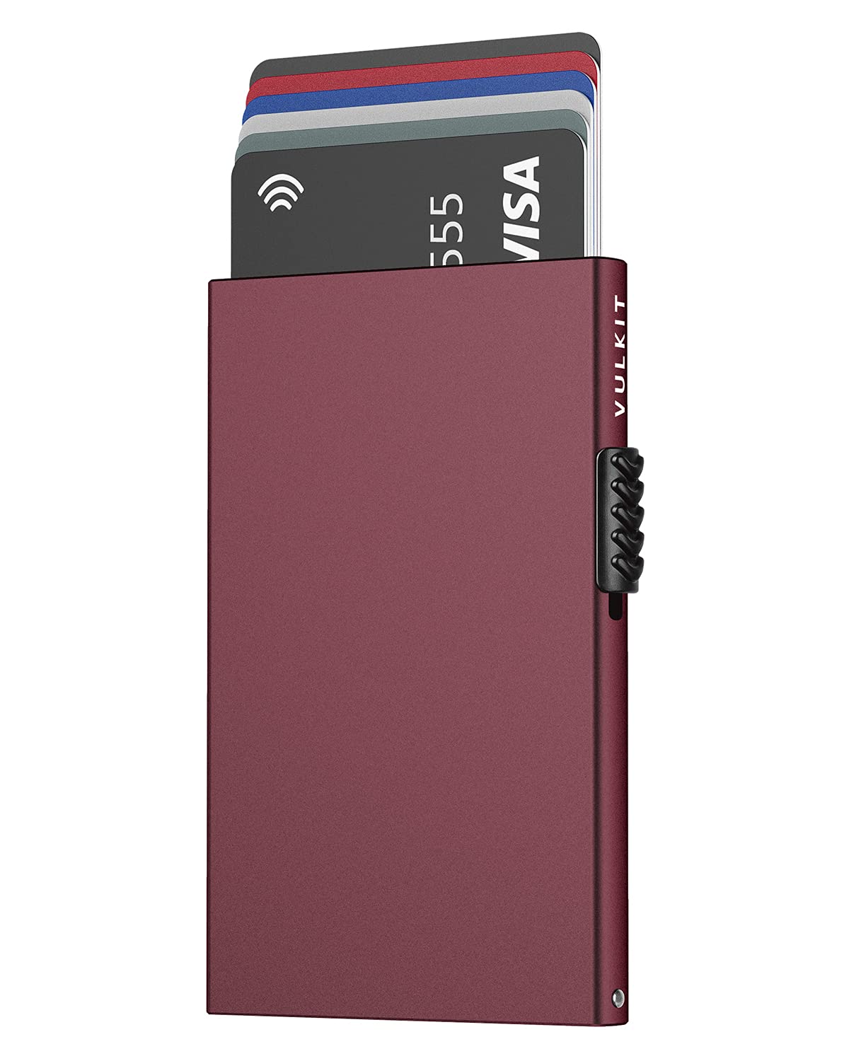 VULKIT Card Wallet for Men Credit Card Holder RFID Blocking Pop Up Card Holder Women Minimalist Wallet Slim RFID Wallet