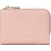 kate spade new york womens Ava Pebbled Leather Zip Bifold Wallet