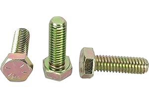 Chenango Supply 5/16-18 x 1inches Hex Head Bolts, Grade 8 (3/4inches to 4inches Lengths in Listing) Hex Head Cap Screws (5/16-18x1 (50pcs))