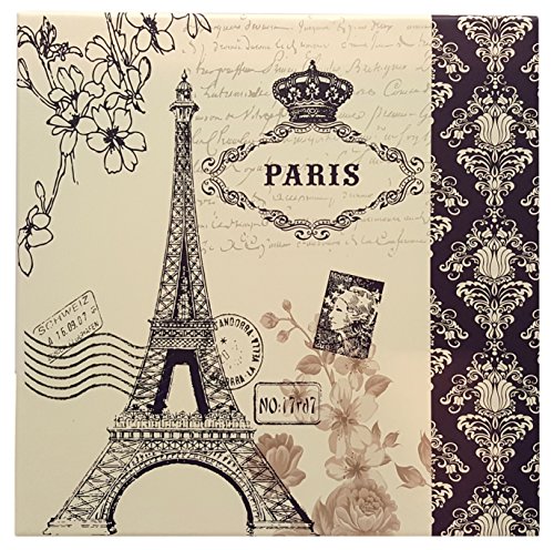 Alef Elegant Decorative Themed Nesting Gift Boxes -3 Boxes- Nesting Boxes Beautifully Themed and Decorated - Perfect for Gifts or Simple Decoration Around the House! (Paris) - Thumbnail 7